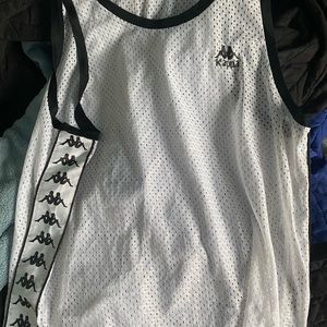 Kappa jersey top white